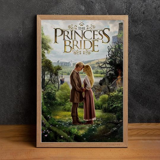 Discover The Princess Bride Movie Poster,  Wall Art, Classic Poster, Film Fan Collectibles, Home Decor