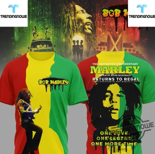 Discover Bob Marley Marley Documentary One Love Edition 3D Shirt