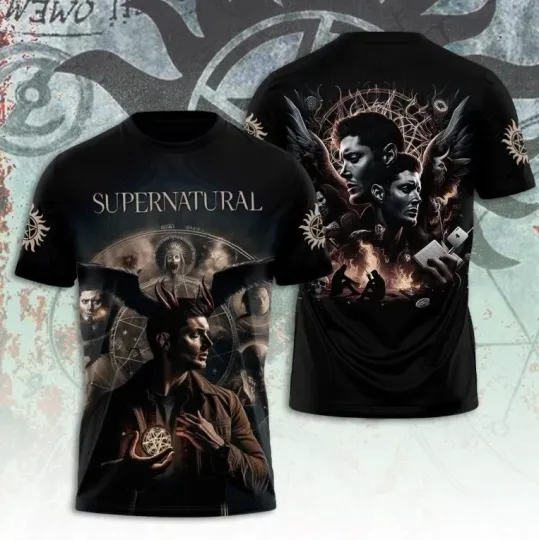 Discover Supernatural band 3D SHIRT