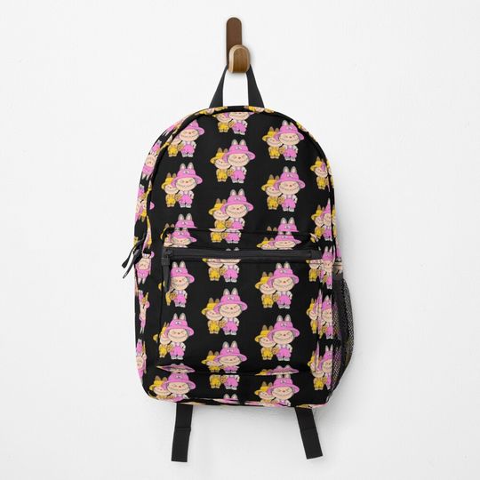 Discover Labubu share the flower of life Backpack