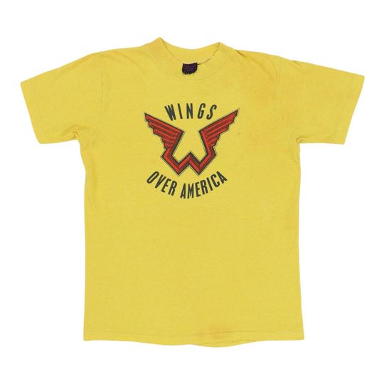 Discover vintage 1976 Wings Over America Promo Shirt Size: Medium