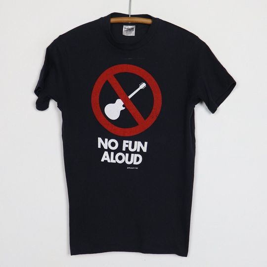 Discover Vintage 1982 Glen Frey No Fun Allowed Tour T-Shirt
