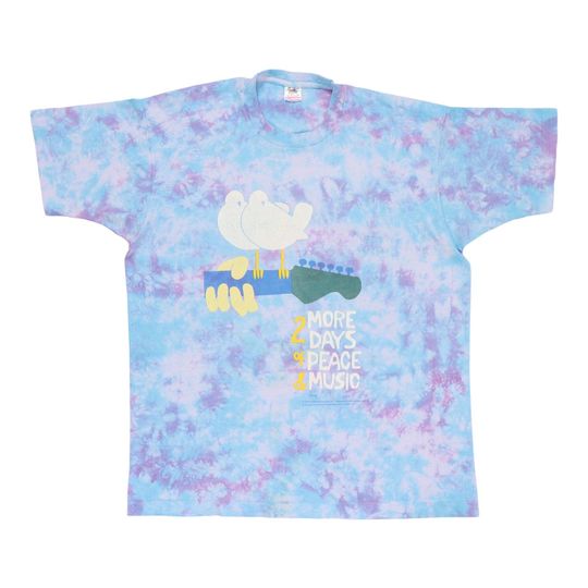 Discover vintage 1994 Woodstock Concert Tie Dye Shirt