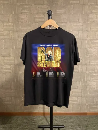 Discover Rod Stewart 2025 North American Tour Gift For Fan T-shirt