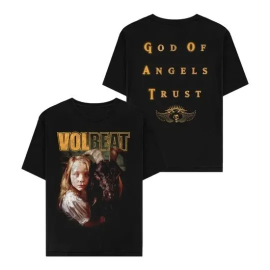 Discover Volbeat Concert 2025 God Of Angels Trust Goat Greatest Of All Tours T-Shirt