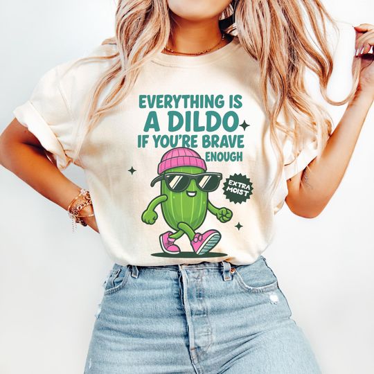 Discover Inappropriate Shirts, Raunchy Cucumber Shirt, Adult Humor Tee, Funny Gag Gift