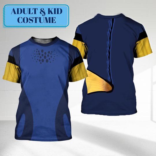 Discover Funny Fish Costume 3D T-Shirt, animall kingdom Shirt, Movie Characters Tee, Halloween Costume for Family Group T Shirts