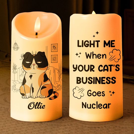 Discover Light Me When - Personalized LED Candle