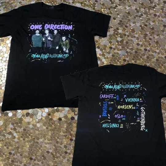 Discover One Direction 2015 tour Gift For Fans Unisex Shirt