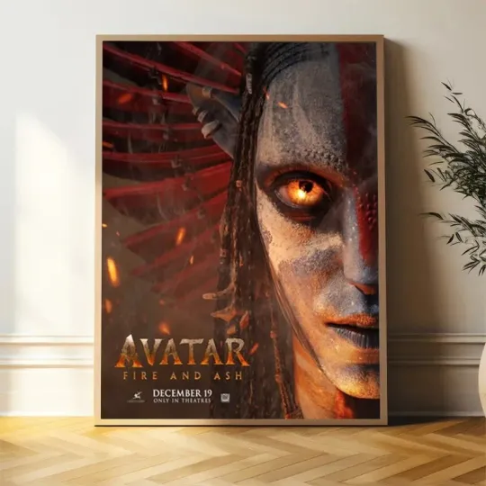 Discover Avatars 3 Fire and Ash Poster | No Framed