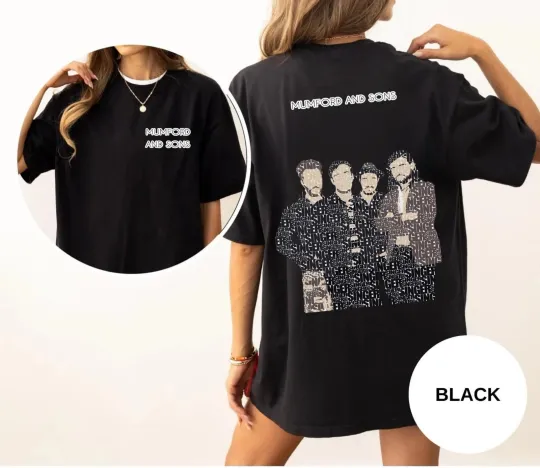 Discover Mumford and Sons Concert Music Tour Inspired Graphic 2025 T-Shirt