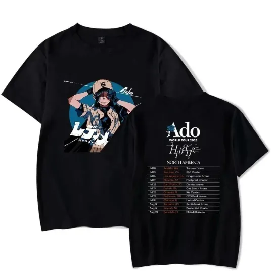 Discover Ado World Tour Hibana Tour Concert 2025 North America T-Shirt