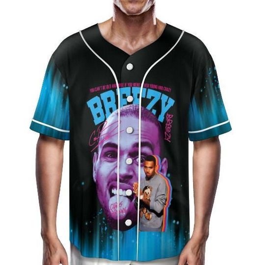 Discover Chris Brown Breezy Bowl Tour Jersey, Tour Breezy Bowl XX 2025 Shirt