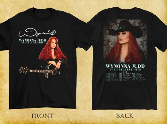 Discover Wynonna Judd Greatest Hits Tour 2025 Shirt