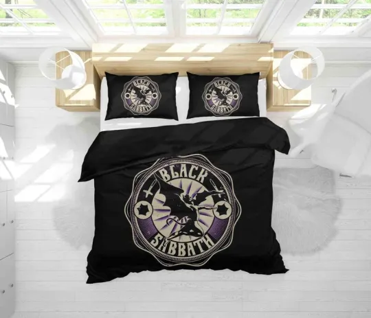 Discover Black Sabbath  Cover Set Bedding Set
