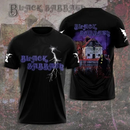 Discover Black Sabbath 3D T-Shirt Gift For Fans
