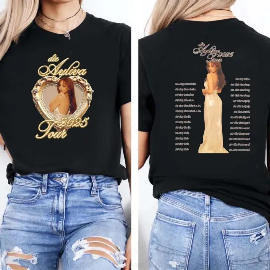 Discover Ayliva Tour 2025 Shirt Unisex Concert Merch & Gift for Fans Classic T-Shirt