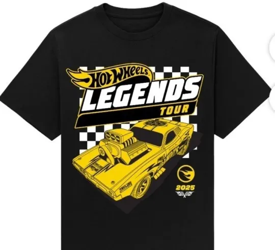 Discover Hot Wheels Legends Tour 2025 T-Shirt