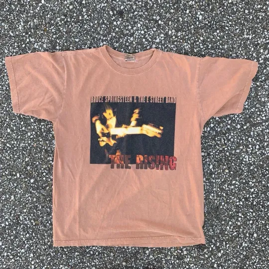 Discover VTG Bruce Springsteen & The E Street Band The Rising 2002 Tour T Shirt