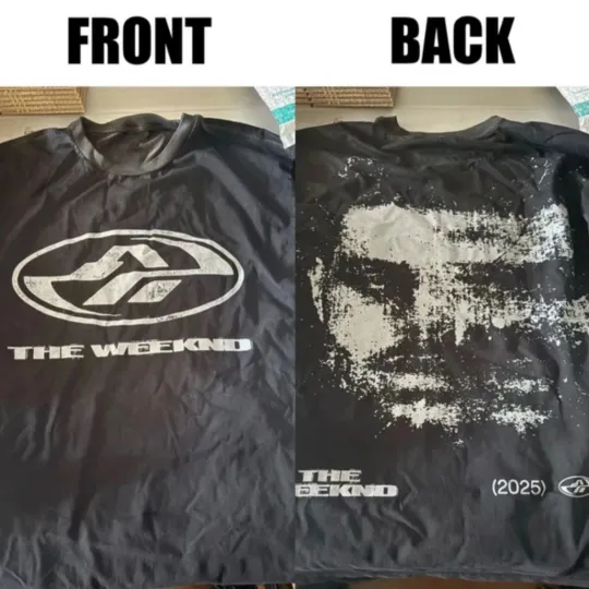 Discover Weeknds 2025 Tour Unisex Shirt All Size S-5XL Reprint