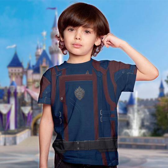 Discover Guardian Of The Galaxy Uniform Inspired Costume T-Shirt