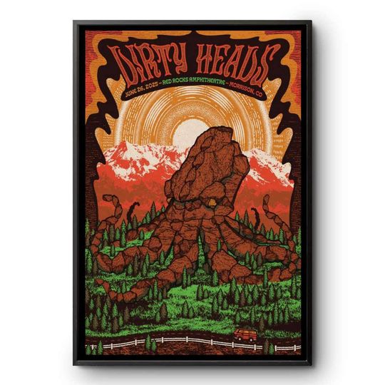 Discover Dirty Heads Jun 26 2025 In Morrison CO Poster-Portrait - Poster