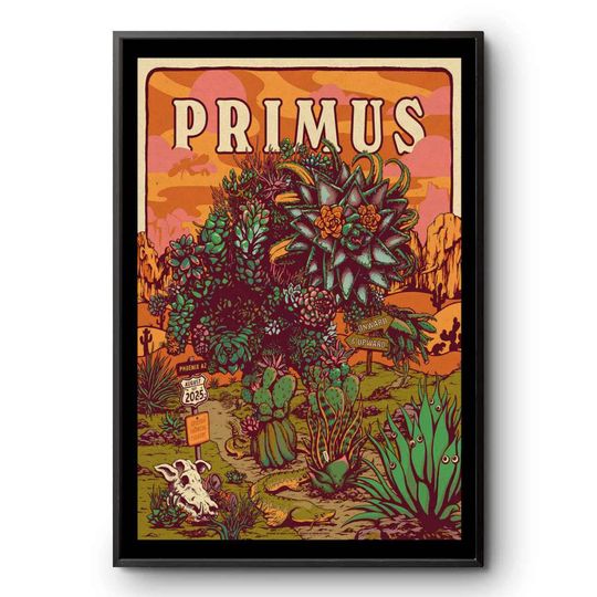 Discover 2025 Primus Phoenix, AZ Tour Poster