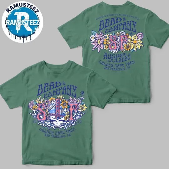 Discover Dead and Company Shirt Golden Gate Park 2025  reprint   AN54540