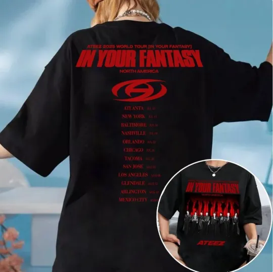 Discover A-te-ez 2025 World Tour In Your Fantasy T-shirt, Golden Hour Part 3 Shirt