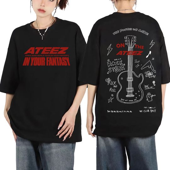 Discover ATEEZ 2025 World Tour in Your Fantasy T Shirt Men Women