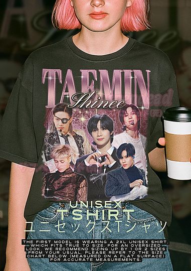 Discover Taemin SHINee Bootleg Shirt, Taemin Retro Tees, Taemin SHINee Vintage Tshirt