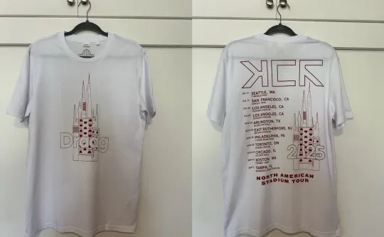 Discover 2025 MCR My Chemical Romance DRAAG Tour Shirt