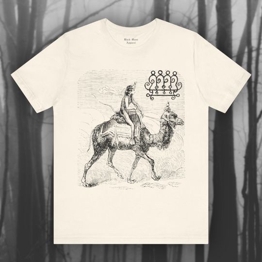 Discover King Paimon I, Demonology T-Shirt, Occult T Shirt, Demon Tshirt, Creepy Shirt