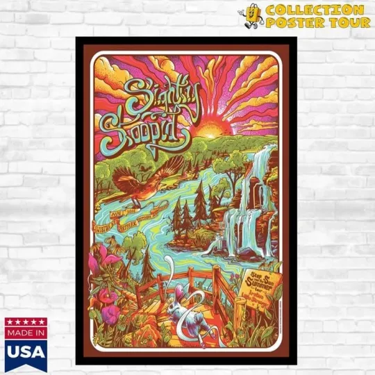 Discover Slightly Stoopid Live In Lewiston, NY August 1 2025 Tour Poster