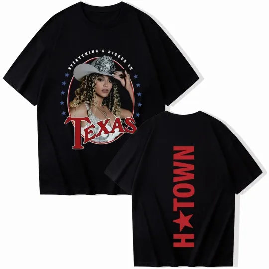 Discover Beyonce Merch Cowboy Carter Tour 2025 Houston, TX t-Shirt