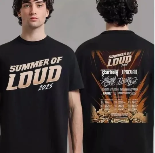Discover Summer Of Loud Festival 2025 North America Tour 2025 2-Sides T-Shirt