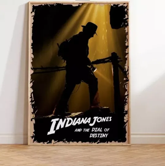 Discover Indiana Jones and the Dial of Destiny Poster, Adventure Movie Print 7