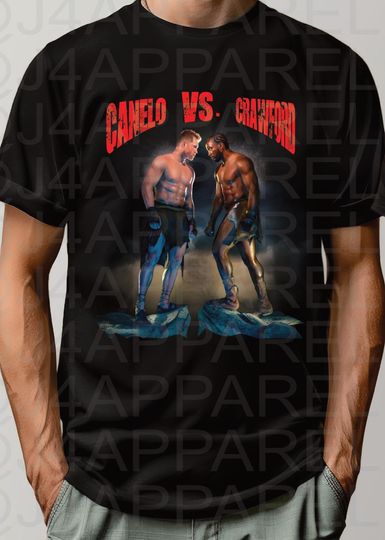 Discover Represent your favorite fighter ! Canelo Crawford for a black Shirt