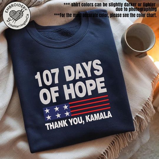 Discover 107 Days Of Hope Kamala Harris T Shirt