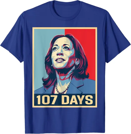 Discover 107 Days of Hope Thank You Kamala 107 Days Kamala Harris Unisex T-Shirt