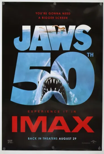 Discover Jaws 50th Anniversary DS movie poster