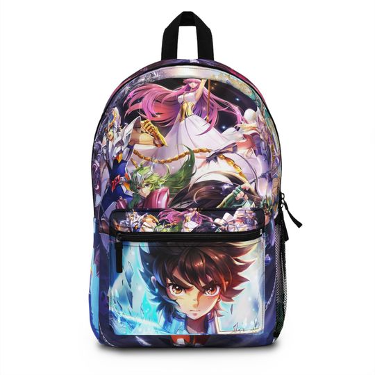 Discover Anime-Themed Backpack - Fantasy Design for School, Travel, Gifts, Cosplay