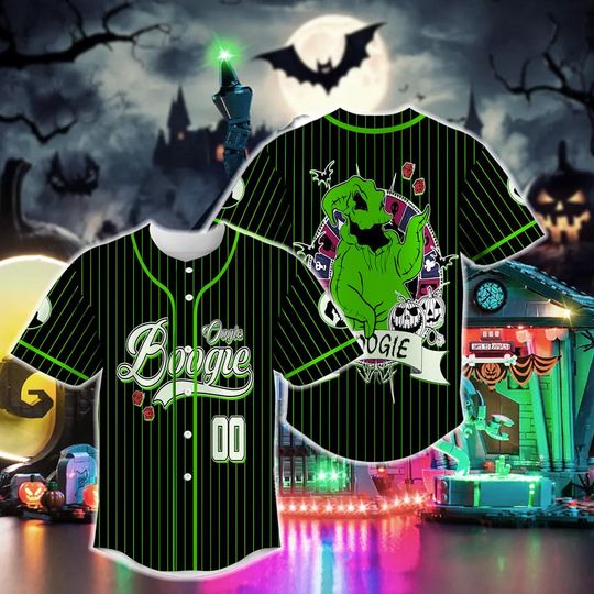 Discover Personalized Oogiee Boogiee Baseball Jersey, Custom The Nightmaree Beforee