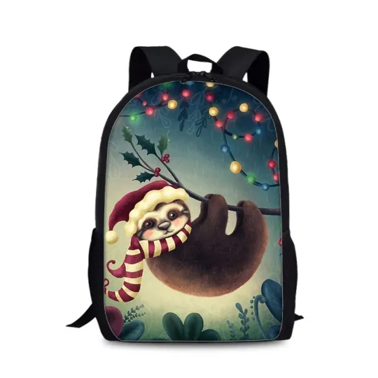 Discover Sloth Cartoon Backpack Cute for Boys Girls School