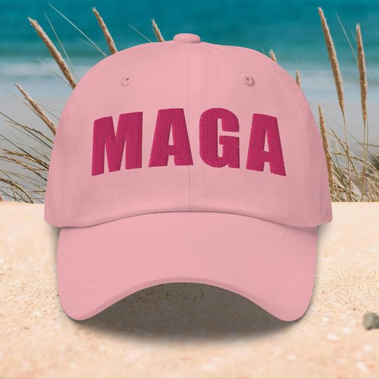 Discover Women's MAGA Hat, Trump 47 Hat, Maga Girt Hat, Pretty girls for Trump, Pink MAGA Hat