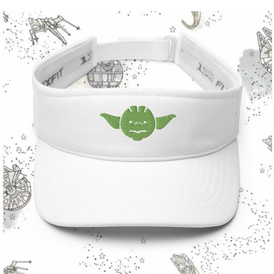 Discover Yodaa Visor Embroidered Yodaa Visor Hat, Disneyyy Trip Visor Hat