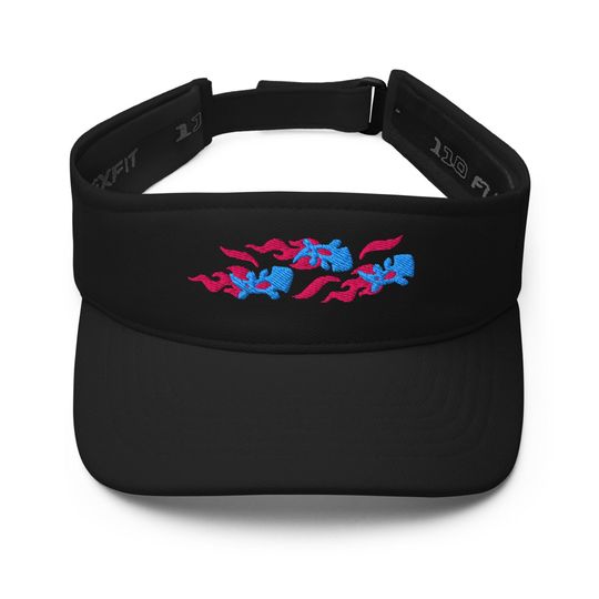 Discover Bruni Salamander Frozenn Embroidered Visor Hat