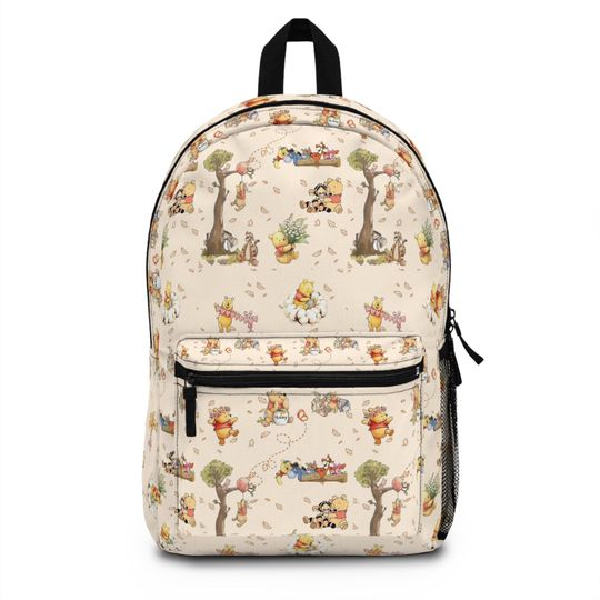 Discover Pooh Backpack, Adorable Kids' School Bag, Cute Cartoon Travel Pack