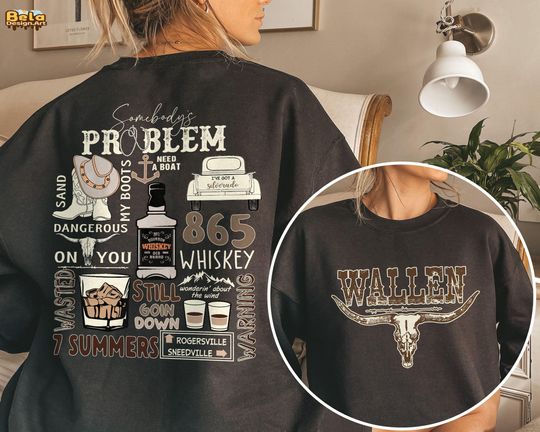 Discover Morgan Wallens World Tour 2025 2 Side Shirt