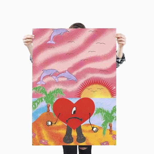 Discover Bad Bunny - Un Verano Sin Ti Deluxe Matte vertical poster, Gift